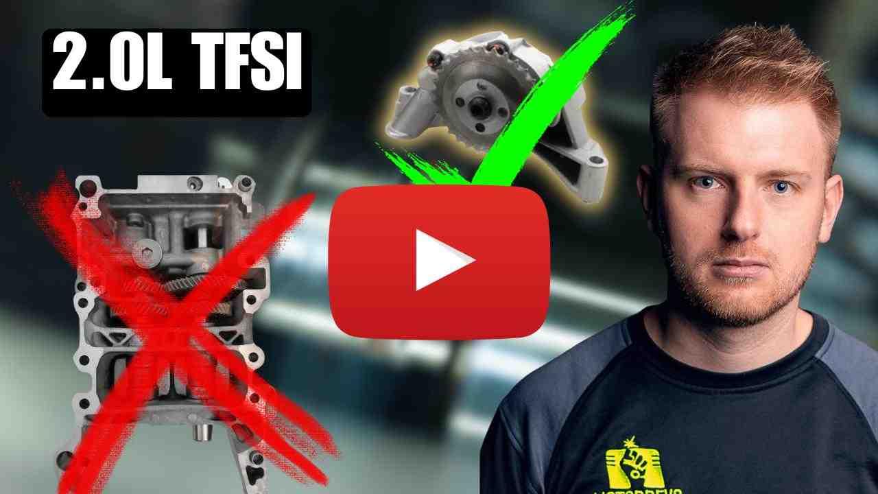 Upgrade Ölpumpe Für alle 2.0 TSI / TFSI (EA113 Gen1) - Plug & Play - 20% mehr Öldruck