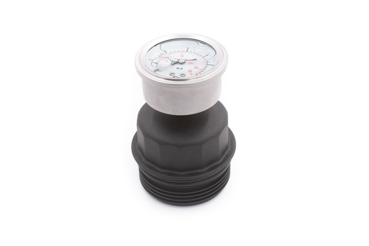 EasyCheck - Audi RS models - universal oil pressure gauge for all vehicles with oil filter cover