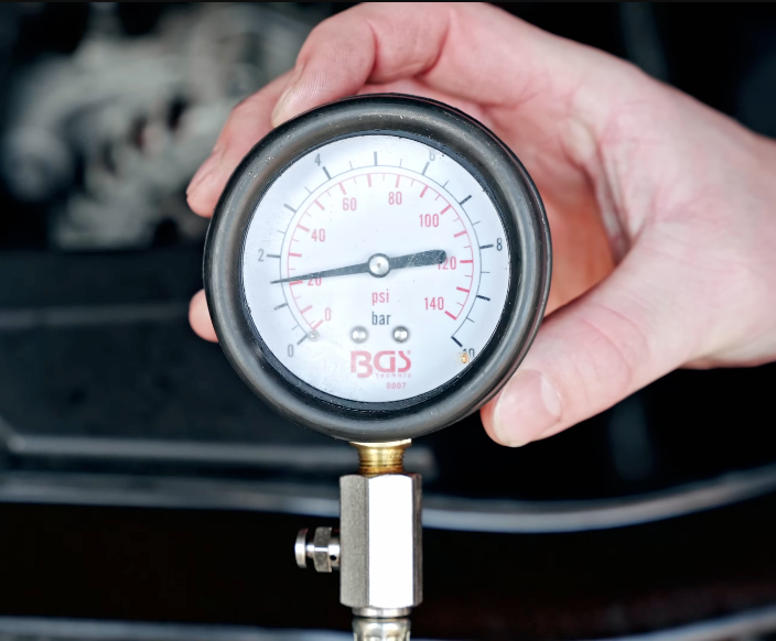 Oil pressure measurement after the MIK upgrade on a N57