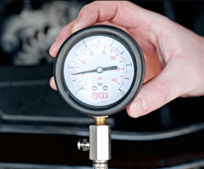 Oil pressure measurement after the MIK upgrade on a N57